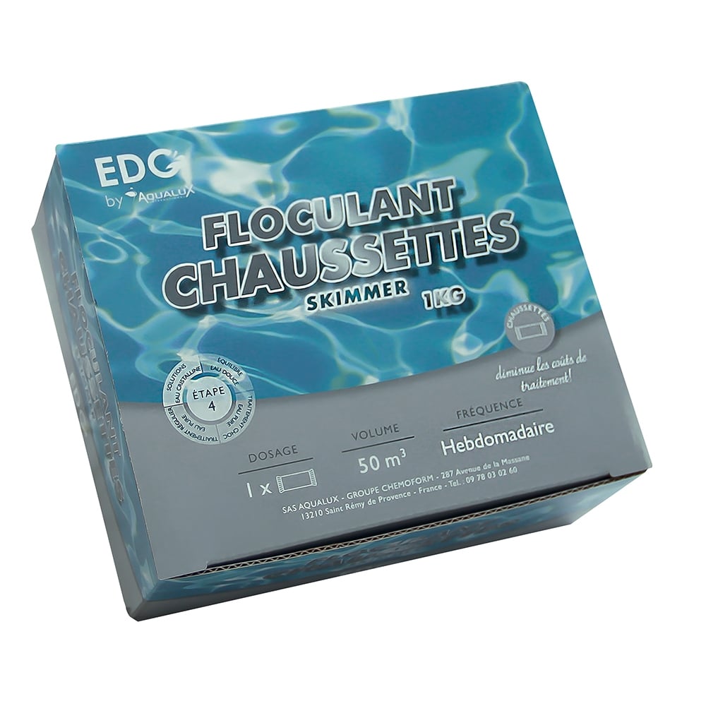Peut On Se Baigner Avec Floculant Chaussette Floculant Piscine Clarifiant - Chaussettes - Boîte de 8 - EDGBA