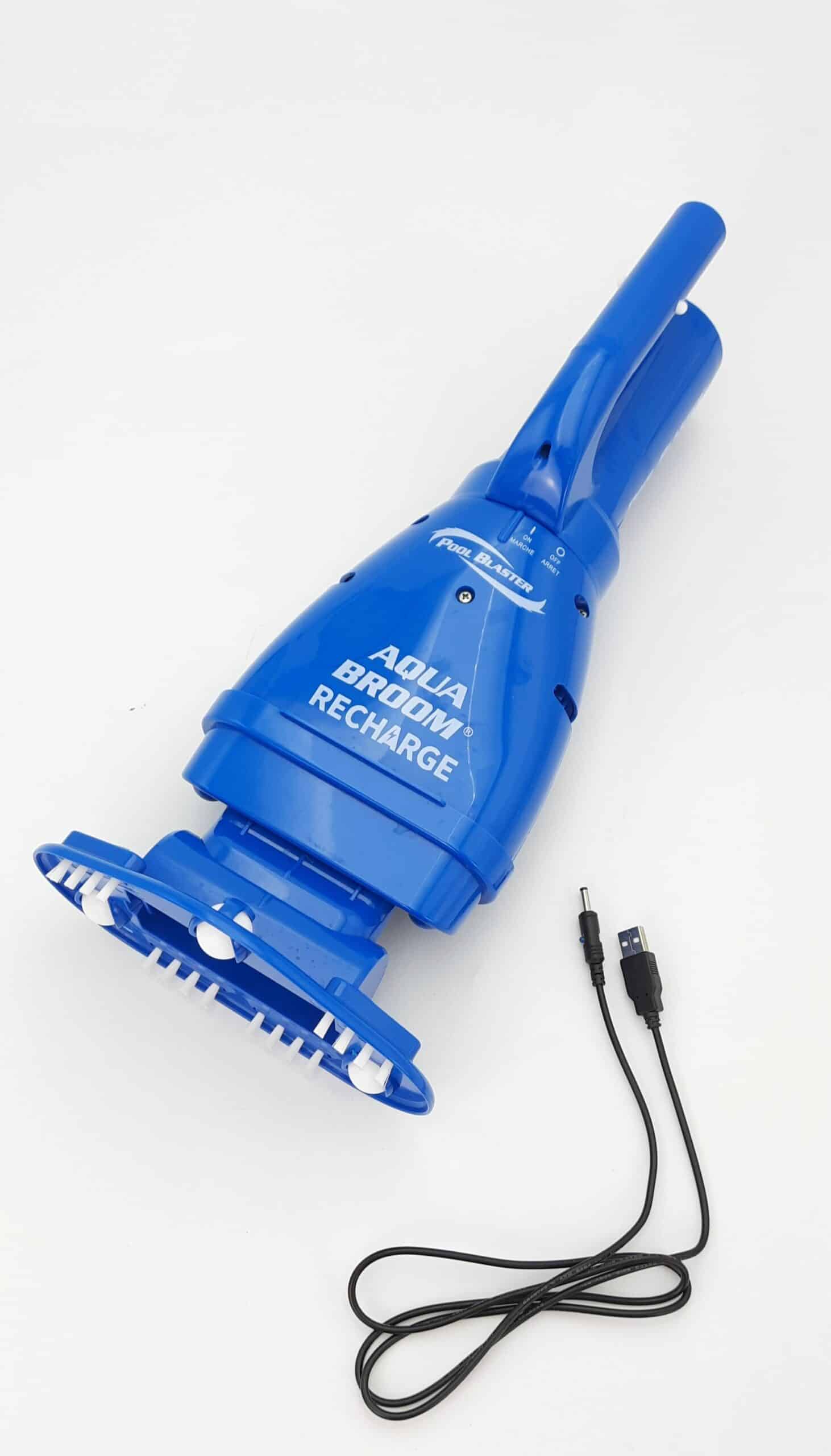 Aqua Broom Recharge USB Pool Blaster Aspirateur Piscine et Spa